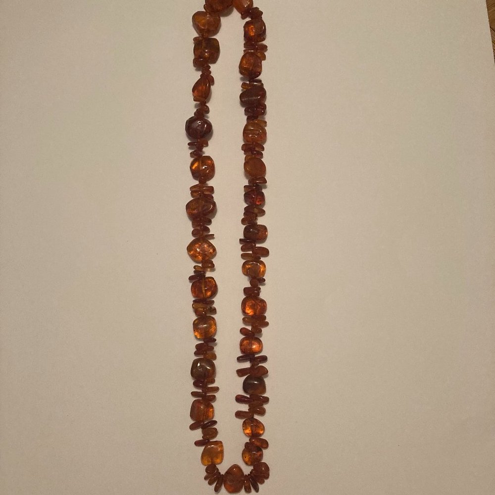 Vintage Baltic amber necklace